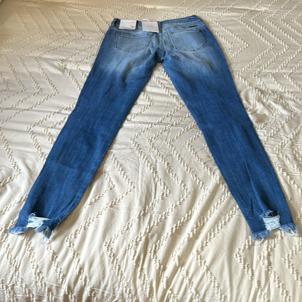 KanCan Distressed Blue Jeans - Picture 2 of 9